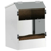 Vidaxl konijnenvoer zilver 33,5 x 25,5 x 45,5 cm 3 kg - afbeelding 3