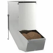 Vidaxl konijnenvoer zilver 12,5 x 26 x 28,5 cm 1 kg - afbeelding 3