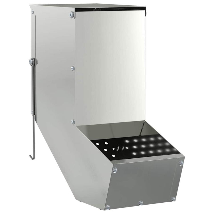 Vidaxl konijnenvoer zilver 12,5 x 26 x 28,5 cm 1 kg