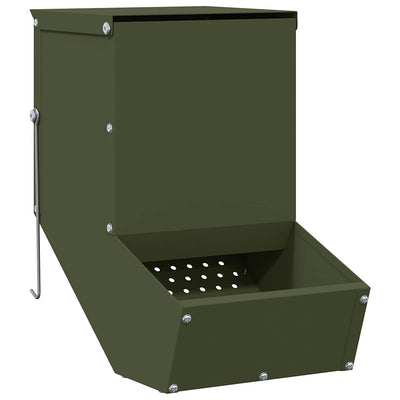 Vidaxl konijnenvoer olijf groen 17,5 x 26 x 28,5 cm 1,5 kg