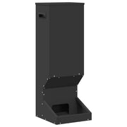 Vidaxl hertenvoerbak zwart 28 x 30 x 80 cm 3 kg koudgewalst staal - afbeelding 2