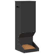 Vidaxl hertenvoerbak zwart 28 x 30 x 80 cm 3 kg koudgewalst staal - afbeelding 3