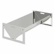 Vidaxl voederbak voor vee zilver 108 x 50 x 28 cm 10 kg - afbeelding 2
