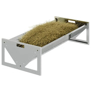 Vidaxl voederbak voor vee zilver 108 x 50 x 28 cm 10 kg - afbeelding 3