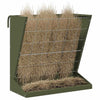 Vidaxl hooi feeder olijf groen 71 x 33 x 70 cm koudgewalst staal