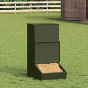 Vidaxl varkensvoeder olijf groen 55 x 38 x 76 cm 20 kg - afbeelding 1