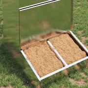 Vidaxl varkensvoeder zilver 55 x 51 x 91,5 cm 20 kg - afbeelding 3