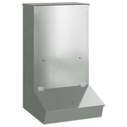 Vidaxl varkensvoeder zilver 55 x 51 x 91,5 cm 20 kg - afbeelding 2