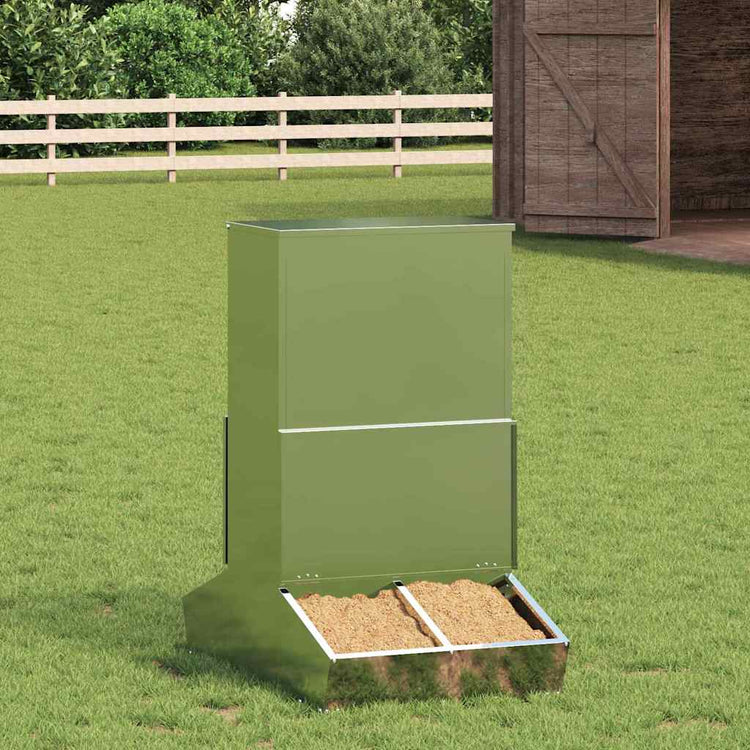 Vidaxl varkensvoeder zilver 82 x 51 x 91,5 cm 20 kg