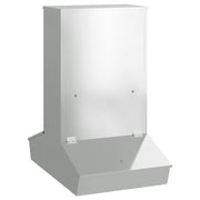 Vidaxl varkensvoeder zilver 82 x 51 x 91,5 cm 20 kg - afbeelding 2