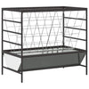 Vidaxl vee voeder zilver 100 x 60 x 90 cm gegalvaniseerd staal