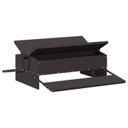 Vidaxl kippen treadle voeder zwart 75 x 53 x 20,5 cm 10 kg - afbeelding 2