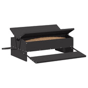 Vidaxl kippen treadle voeder zwart 75 x 53 x 20,5 cm 10 kg - afbeelding 3