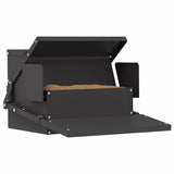 Vidaxl kippen treadle voeder zwart 50 x 40 x 29 cm 2 kg - afbeelding 3