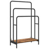 Vidaxl kledingrek met plank oudhout 60 x 30 x 100,5 cm bewerkt hout