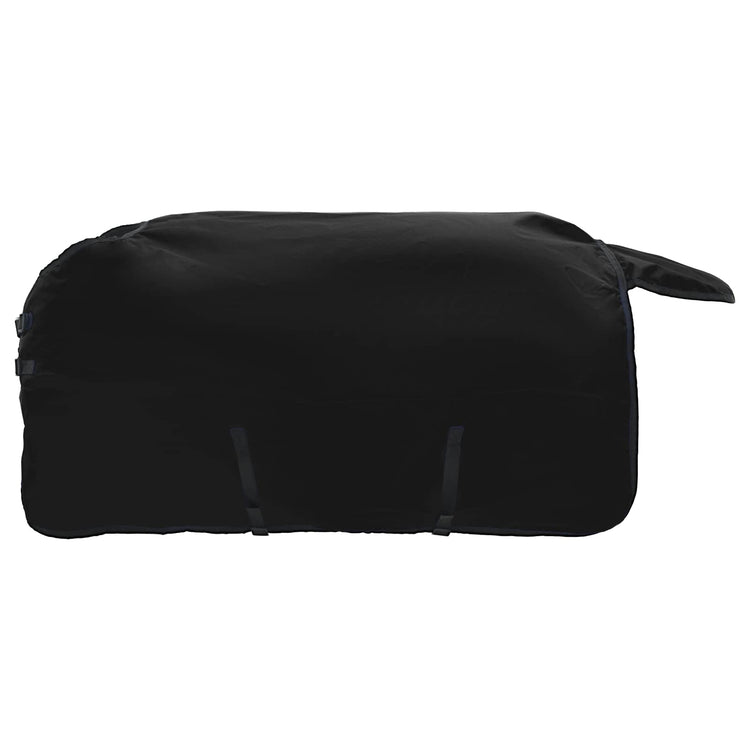 Vidaxl paardendeken volledig zwart 125 cm polyester