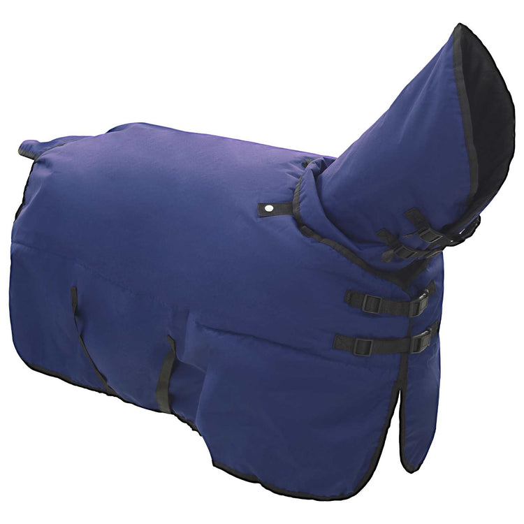 Vidaxl paardendeken volle marineblauw 75 cm polyester