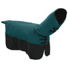 Vidaxl paardendeken donkergroen en zwart 95 cm polyester