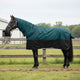 Vidaxl paardendeken donkergroen en zwart 165 cm polyester