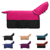 Vidaxl paardendeken roze en zwart 95 cm polyester