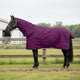 Vidaxl paardendeken volledig paars 115 cm polyester