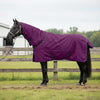 Vidaxl paardendeken donkergroen en zwart 115 cm polyester