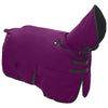 Vidaxl paardendeken donkergroen en zwart 135 cm polyester