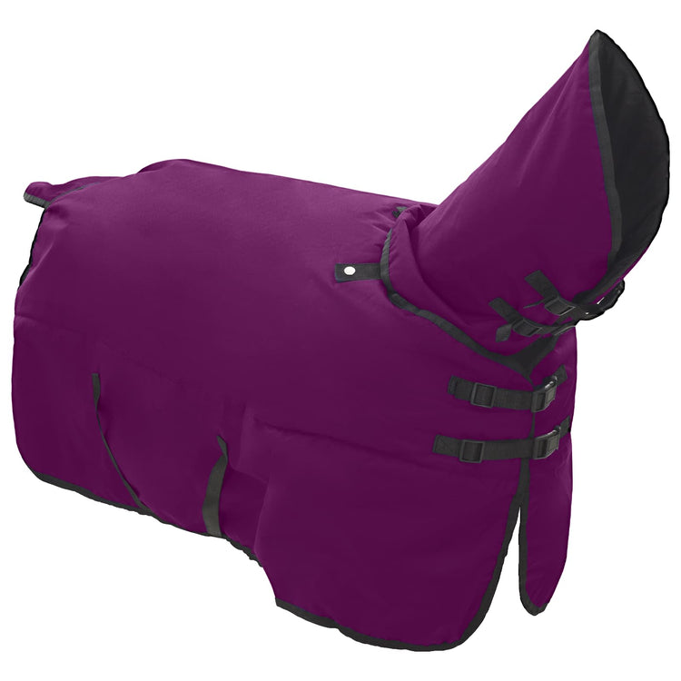 Vidaxl paardendeken volledig paars 145 cm polyester
