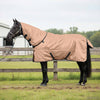 Vidaxl paardendeken cappuccino 125 cm polyester
