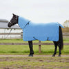 Vidaxl paardendeken volledige aqua polyester