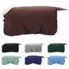 Vidaxl paardendeken volledig donkerbruin 135 cm polar fleece