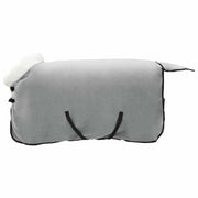 Vidaxl paardendeken volledig lichtgrijs 115 cm polar fleece - afbeelding 2