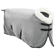 Vidaxl paardendeken volledig lichtgrijs 115 cm polar fleece - afbeelding 3