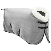 Vidaxl paardendeken volledig lichtgrijs 125 cm polar fleece - afbeelding 3