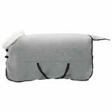 Vidaxl paardendeken lichtgrijs 135 cm polar fleece - afbeelding 2
