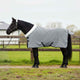 Vidaxl paardendeken volledig lichtgrijs 165 cm polar fleece