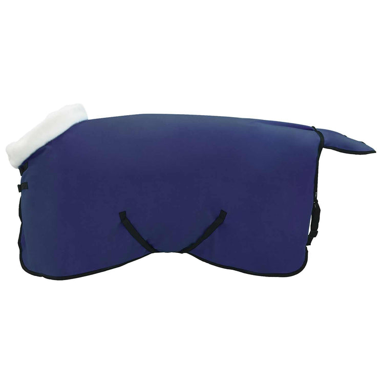 Vidaxl paardendeken marineblauw 85 cm polar fleece