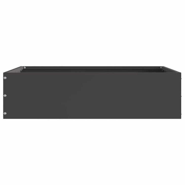 Vidaxl gazonrand 50 x 50 x 13 cm staal zwart