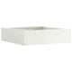 Vidaxl gazonrand 50 x 50 x 13 cm staal wit