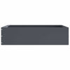 Vidaxl tuinrand antraciet 50 x 50 x 13 cm staal