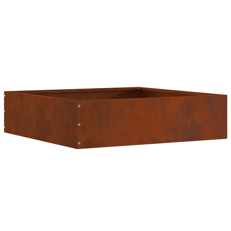 Vidaxl gazonrand 50 x 50 x 13 cm roestkleurig