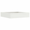 Vidaxl tuinrand wit 60 x 60 x 13 cm staal