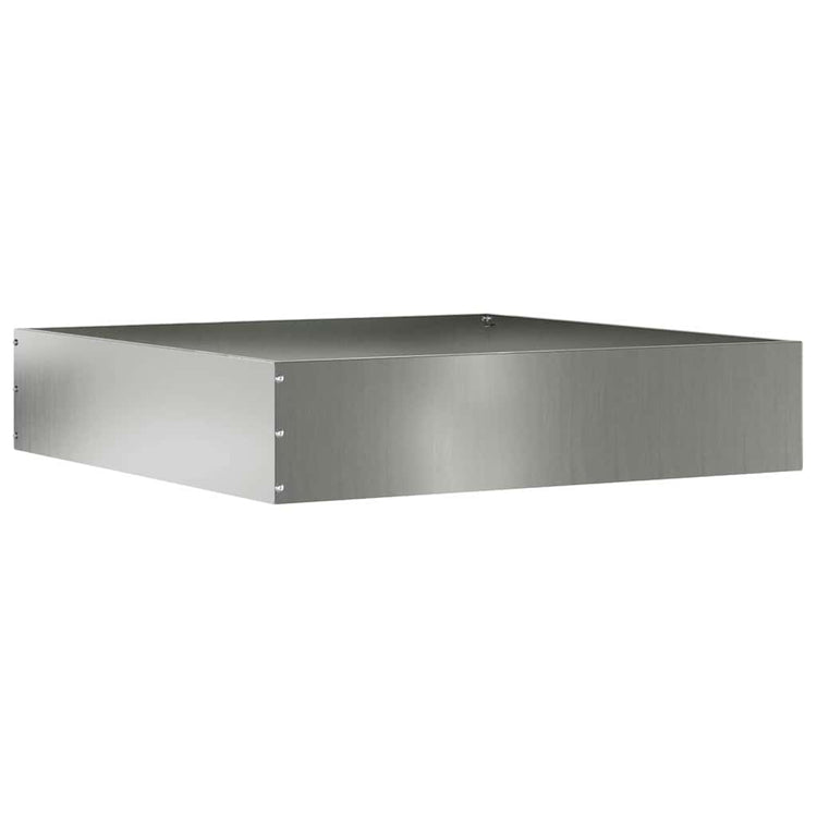 Vidaxl gazonrand 60 x 60 x 13 cm gegalvaniseerd staal zilver