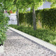 Vidaxl gazonranden 10 st 103 x 0,05 x 22 cm staal wit