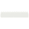 Vidaxl gazonranden 20 pcs wit 103 x 0,05 x 22 cm staal