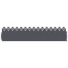 Vidaxl gazonranden 30 pcs antraciet 103 x 0,05 x 22 cm staal