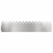 Vidaxl gazonranden 10 st 103 x 0,05 x 22 cm roestvrij staal zilver - afbeelding 2