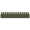Vidaxl gazonranden 30 pcs olijf groen 103 x 0,05 x 22 cm staal