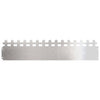 Vidaxl gazonranden 10 pcs zilver 103 x 0,05 x 22 cm roestvrij staal