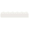 Vidaxl gazonranden 30 pcs wit 103 x 0,05 x 22 cm staal